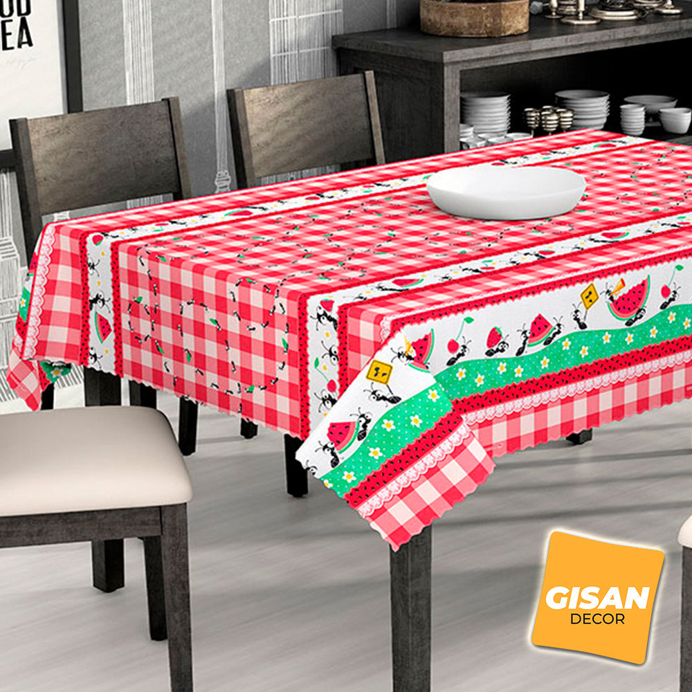 TOALHA DE MESA GISAN DECOR IMPERMEÁVEL TÉRMICA