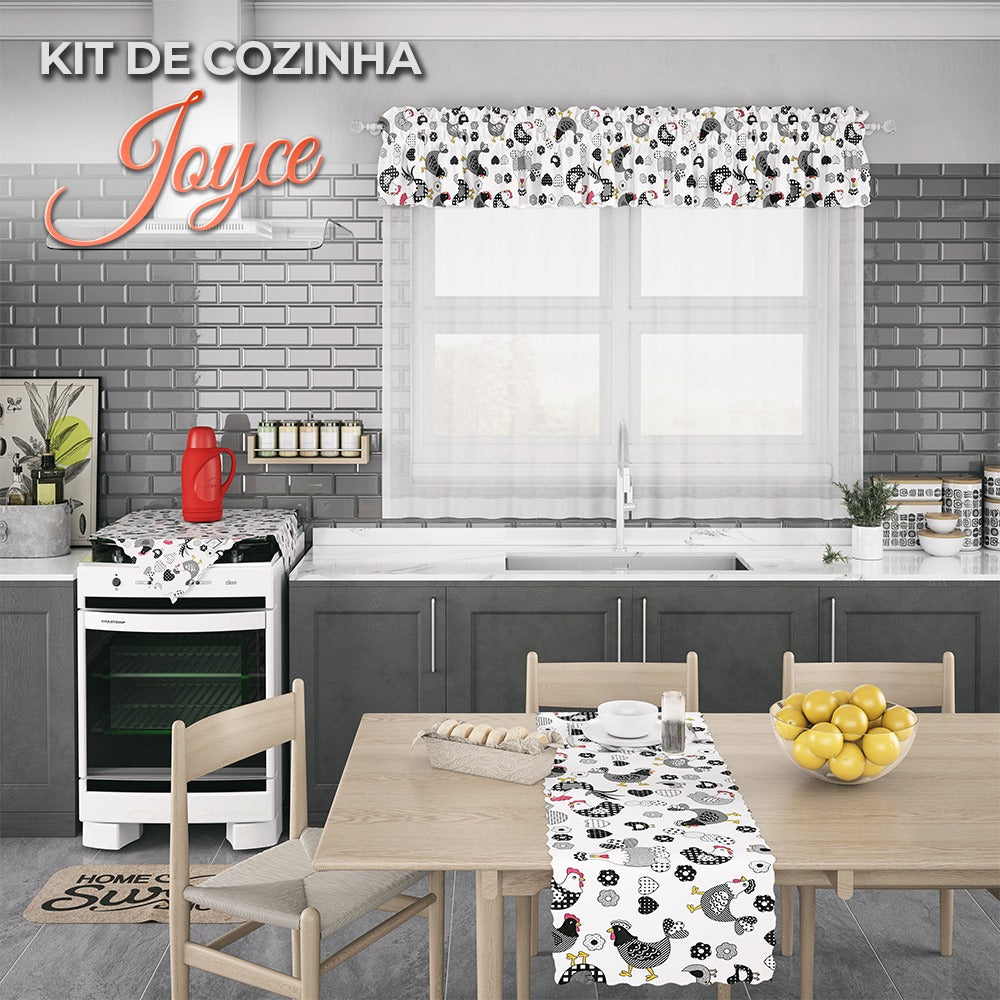 Kit de Cozinha 3 Peças Joyce