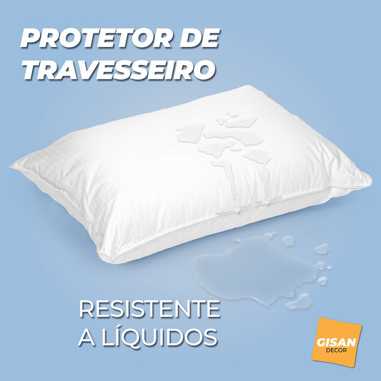 Protetor de Travesseiro Impermeável