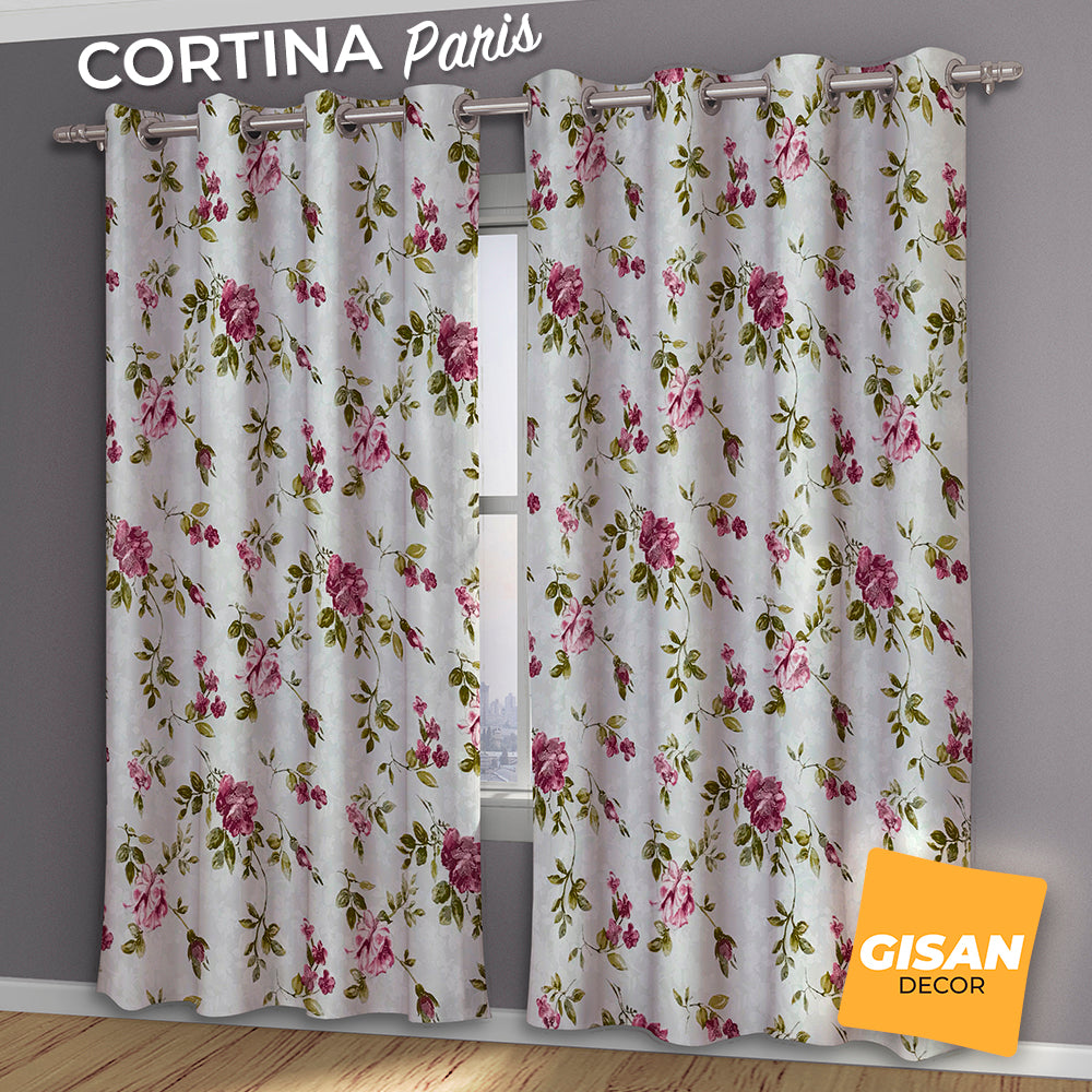 Cortina Top Casa Oxford Estampada Agatha