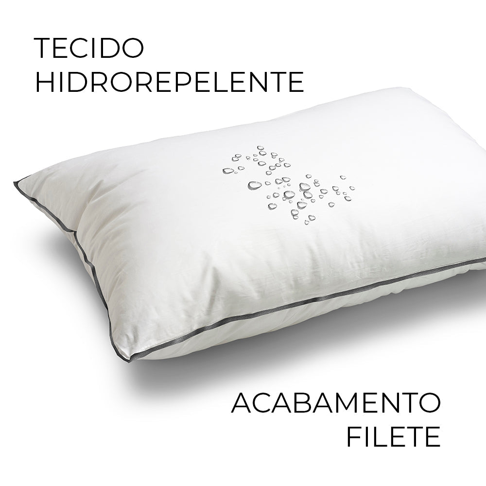 Travesseiro Macio Confortavel Anti Alérgico Siliconada Impermeável - Dry Pillow