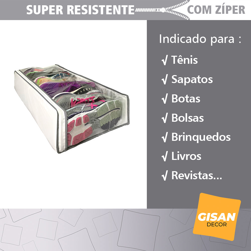 Kit Organizador Com 2 Porta Tudo Multiuso