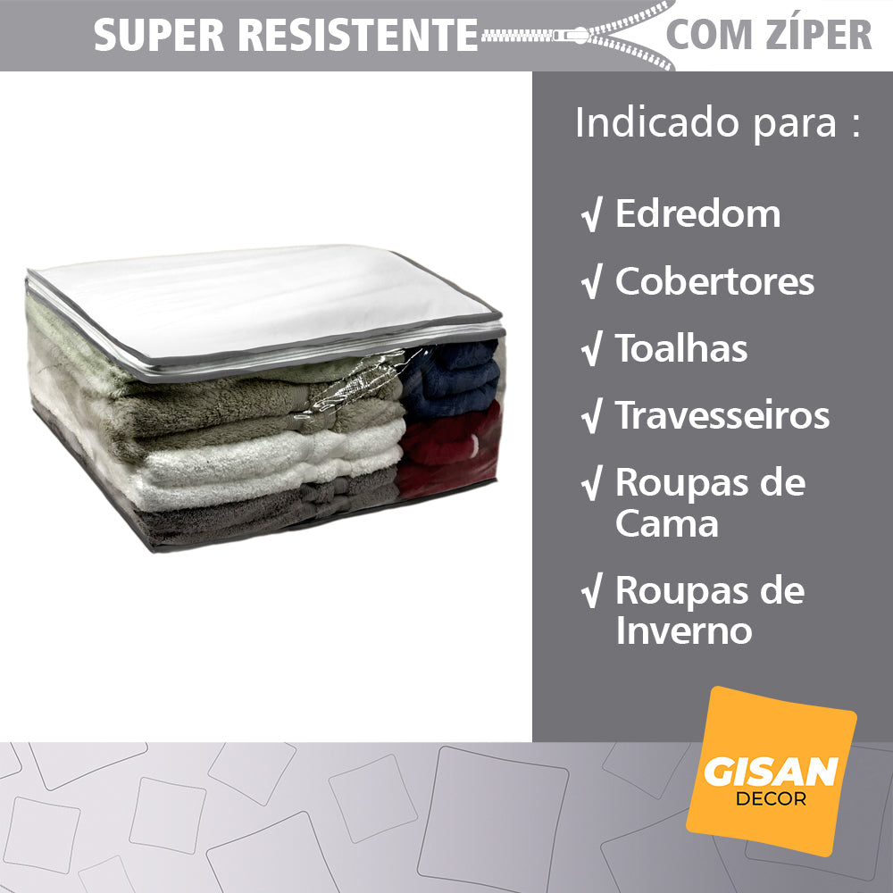 Organizador Porta Tudo Multiuso Com Ziper