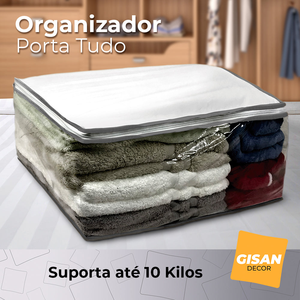Organizador Porta Tudo Multiuso Com Ziper