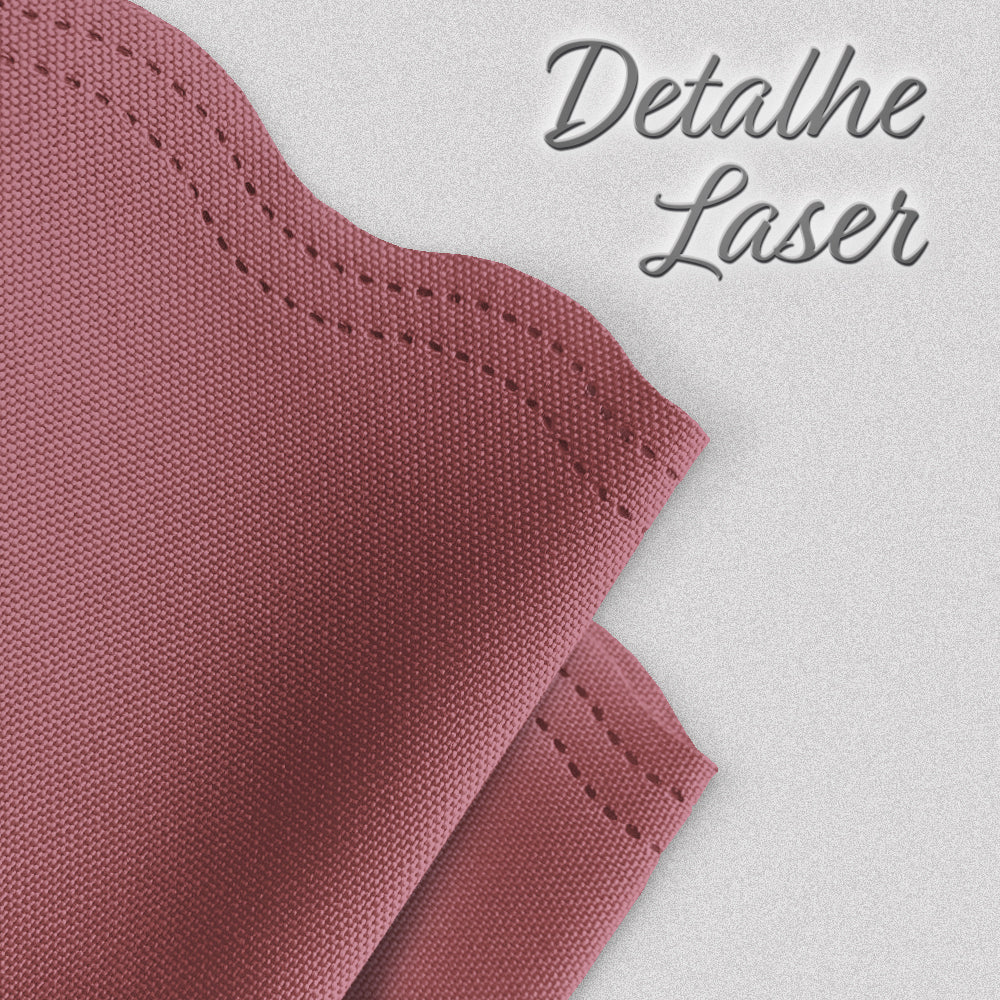 Toalha de Mesa Redonda com Corte a Laser Oxford