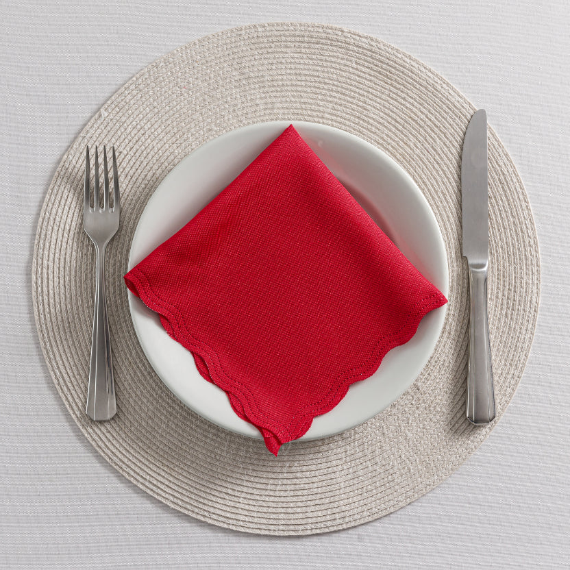 Kit 10 Oxford Vermelho