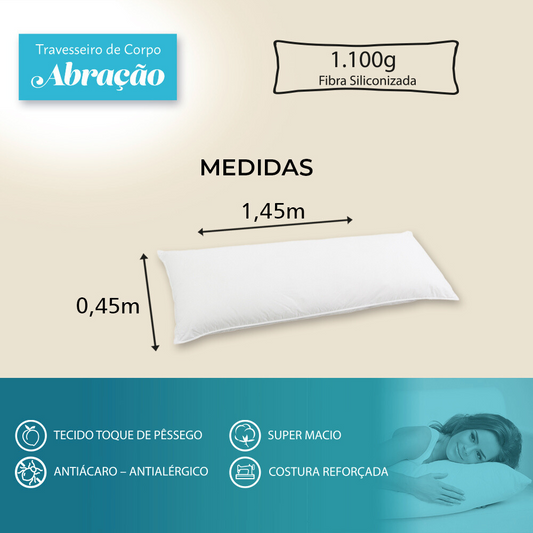 Travesseiro de Corpo Abração