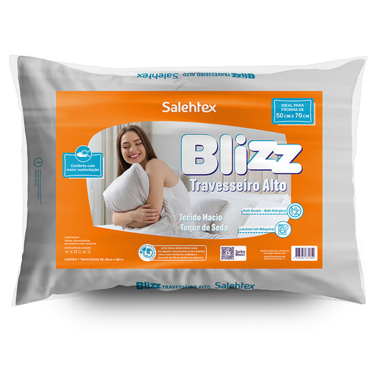 Travesseiro Blizz Toque de Pêssego