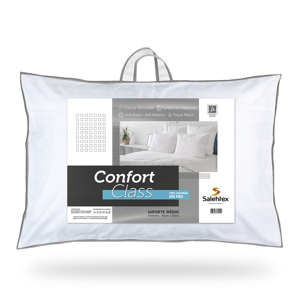 Travesseiro Confort Class 200 Fios