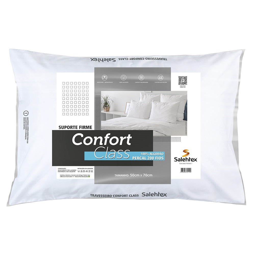 Travesseiro Confort Class 200 Fios
