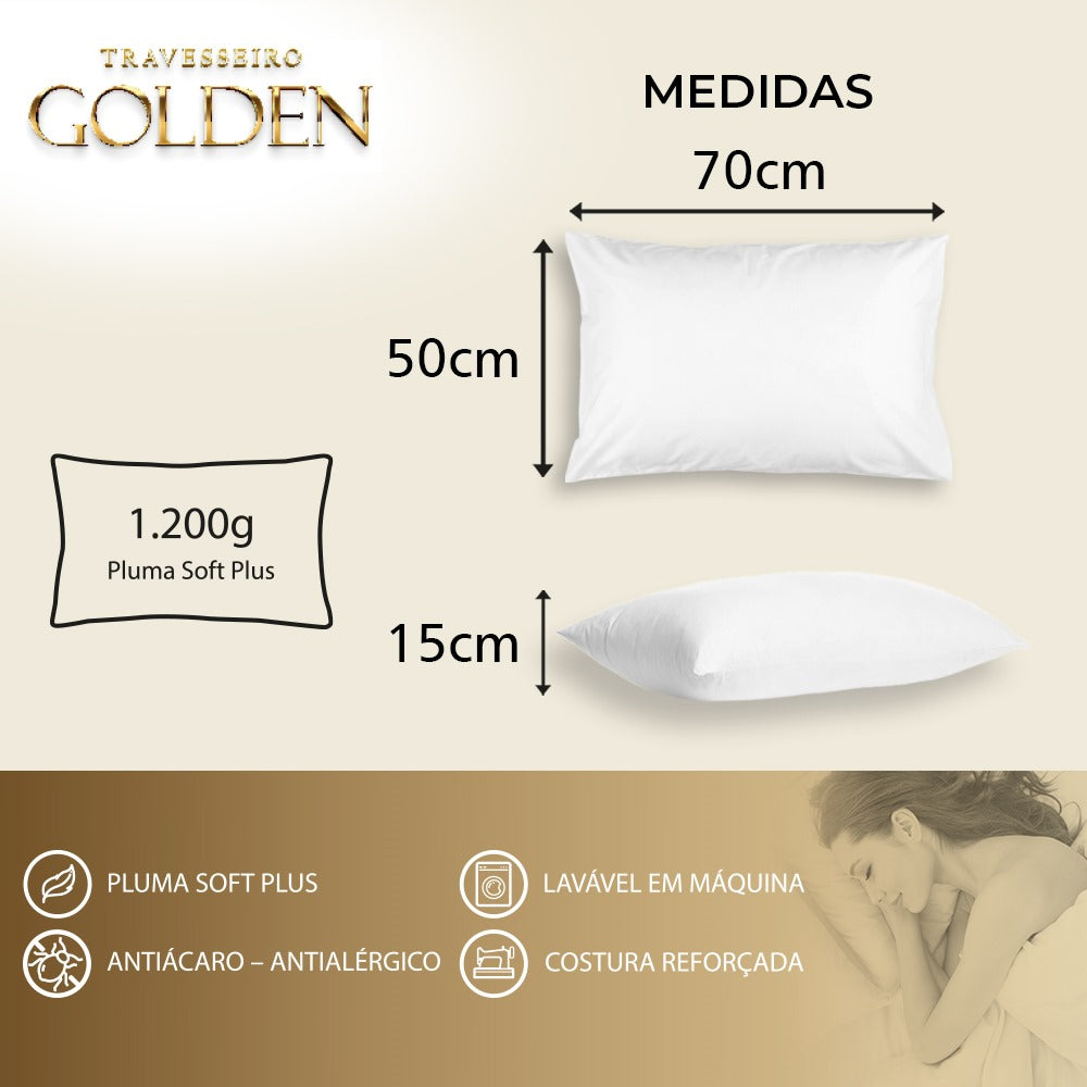 Travesseiro GOLDEN 300 fios