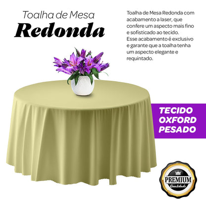 Toalha de mesa com Corte A Laser Oxford