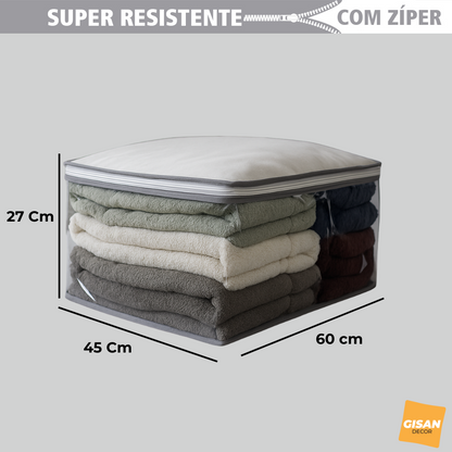 Organizador Porta Tudo Multiuso Com Zíper