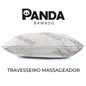 Travesseiro Massageador Panda Alto Macio Fibra Soft Tecido Respirável
