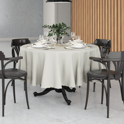 Toalha de Mesa Redonda com Corte a Laser Oxford