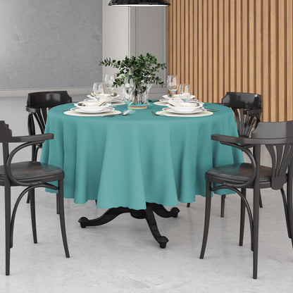 Toalha de Mesa Redonda com Corte a Laser Oxford