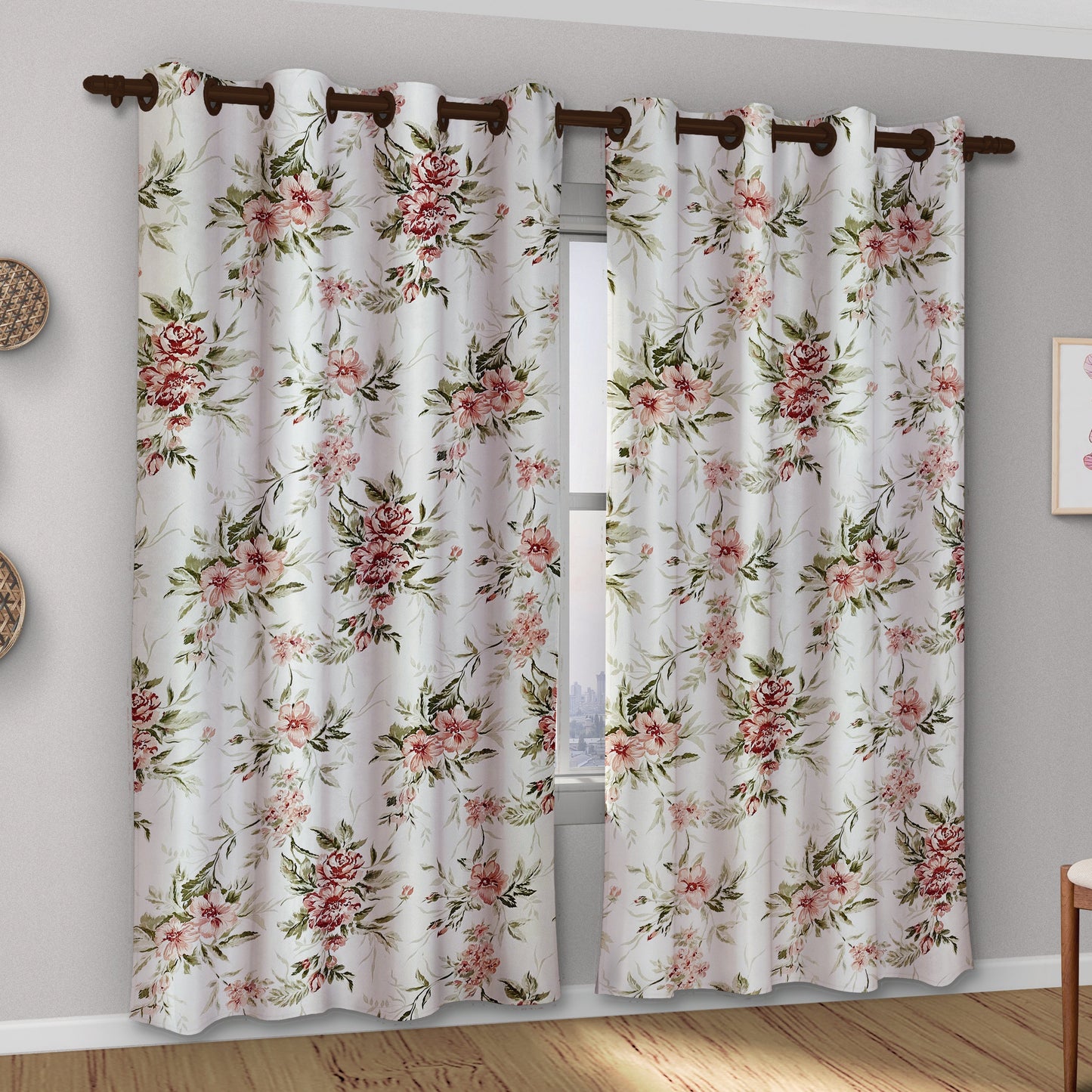 Cortina Top Casa Estampada Coleção Paris