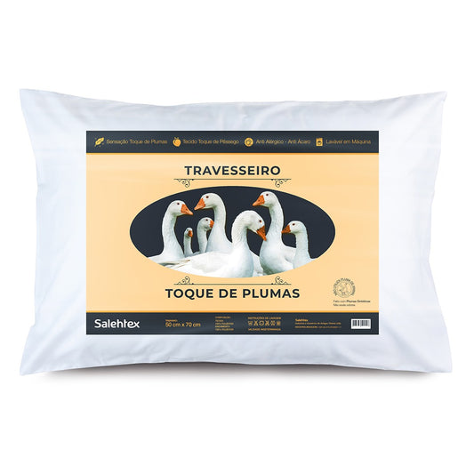 Travesseiros Toque de Plumas de Ganso