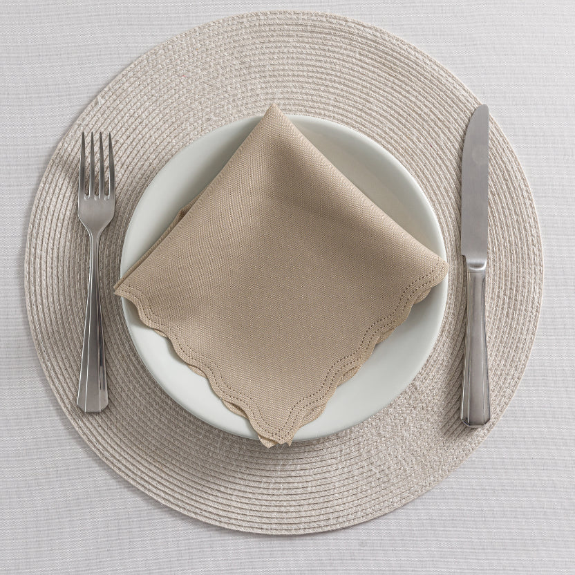 Kit 10 Oxford Bege Caqui