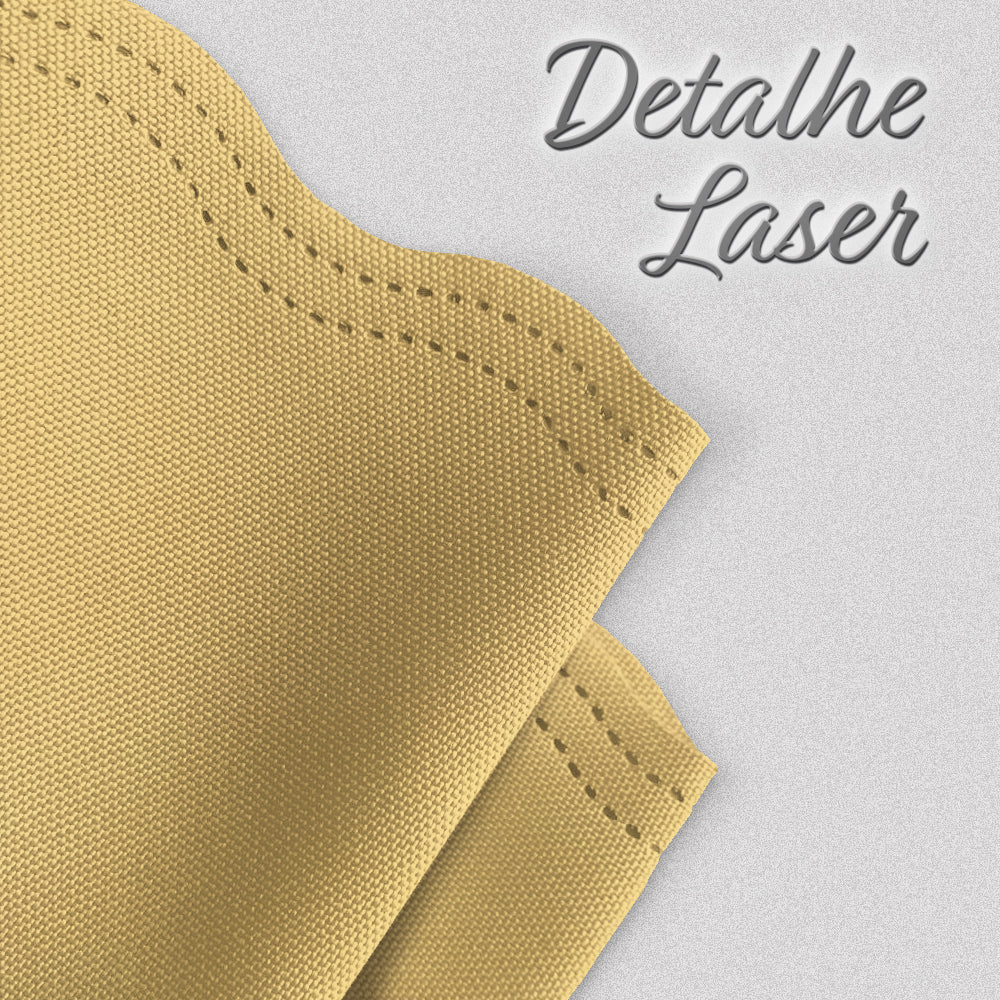 Toalha de mesa com Corte A Laser Oxford
