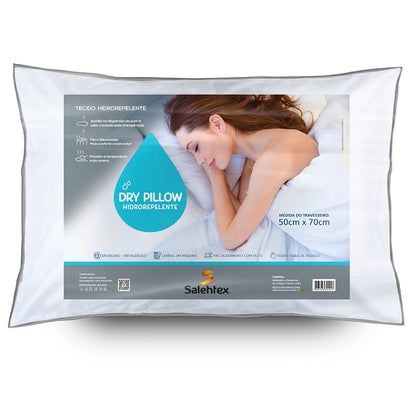 Travesseiro Dry Pillow Hidrorepelente Impermeável